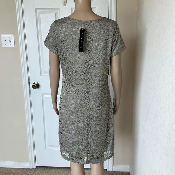 Tiana B. Lace Overlay Dress - Picture 4 of 13